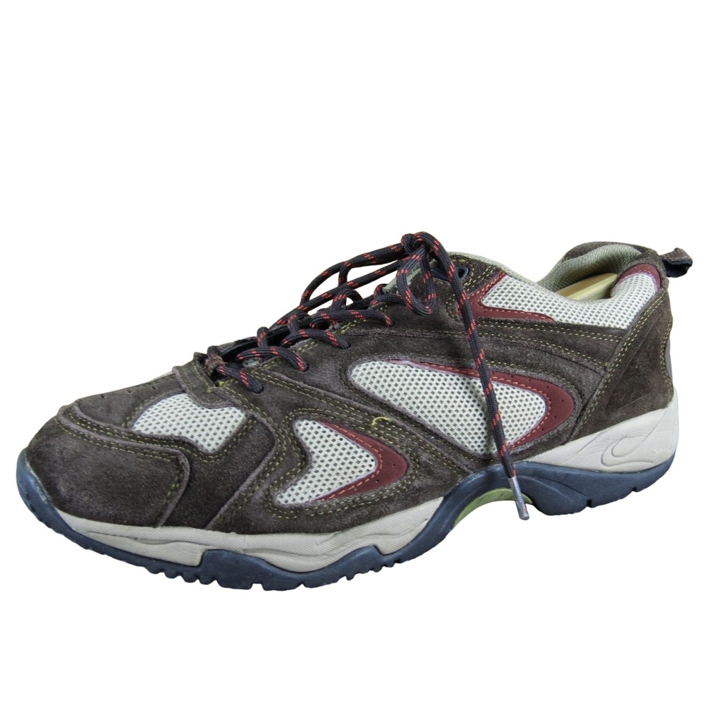 Coleman Excursion Men's Brown Suede Mesh Hiking‎ Shoes Size 13 Outdoor Trail
